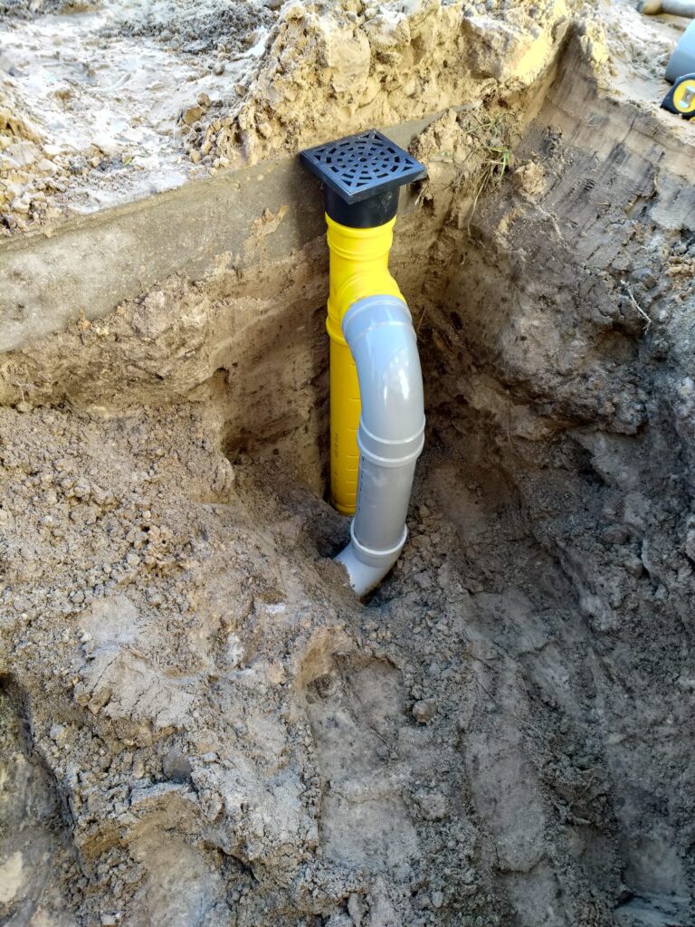 Home overstort infiltratie kratten.